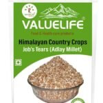 Valuelife White Job's Tears/Adlay Millet/Coix Seed / Gavedhukam (Hand Pounded, Cleaned & Ready to Cook) (250g)